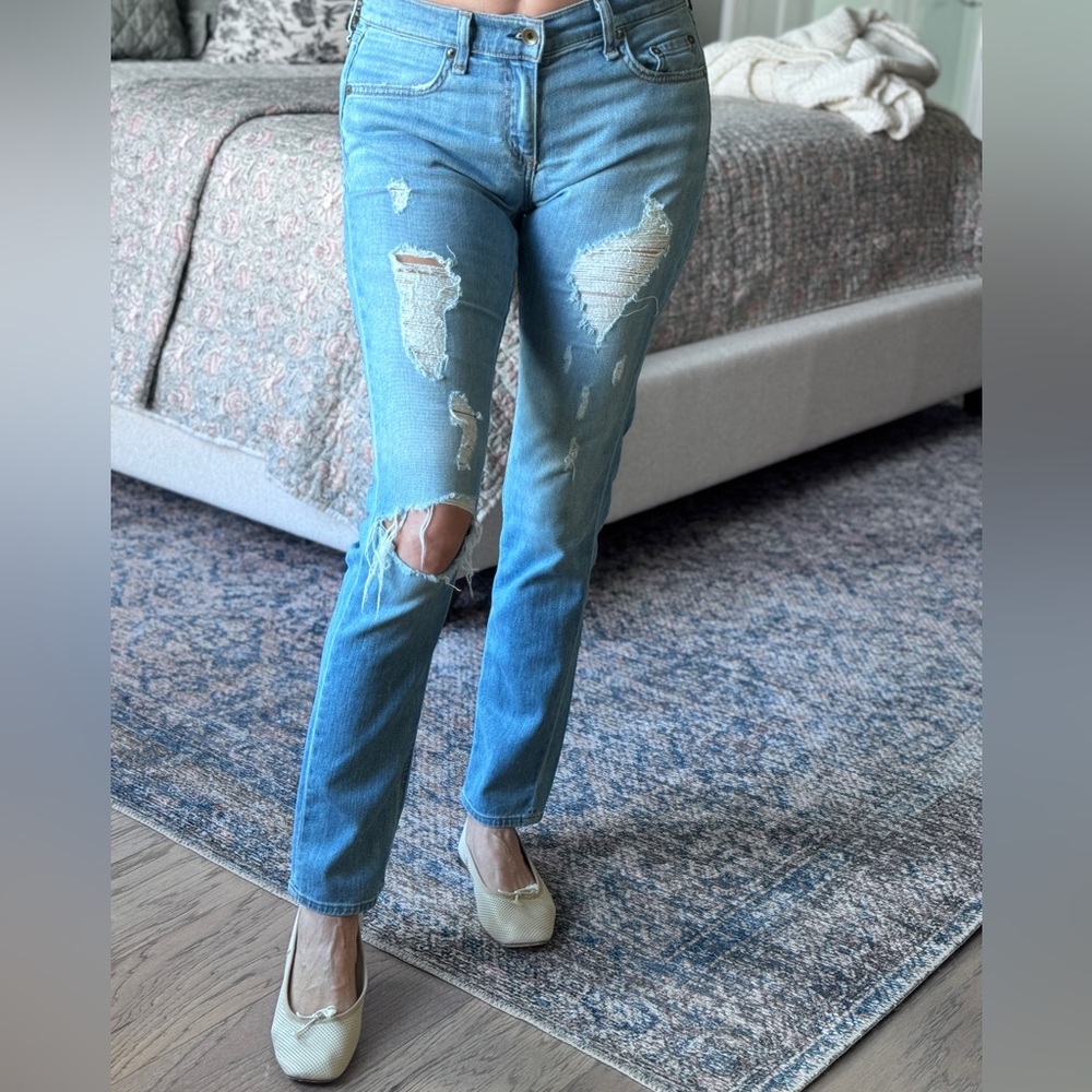 Rag & Bone distressed skinny jeans